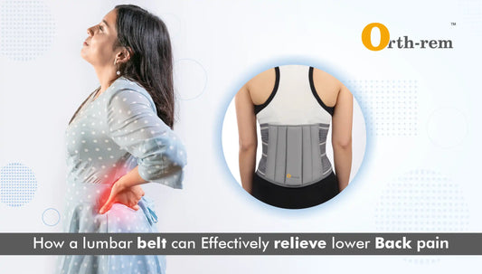 How A Lumbar Belt Provide Lower Back Pain Relief