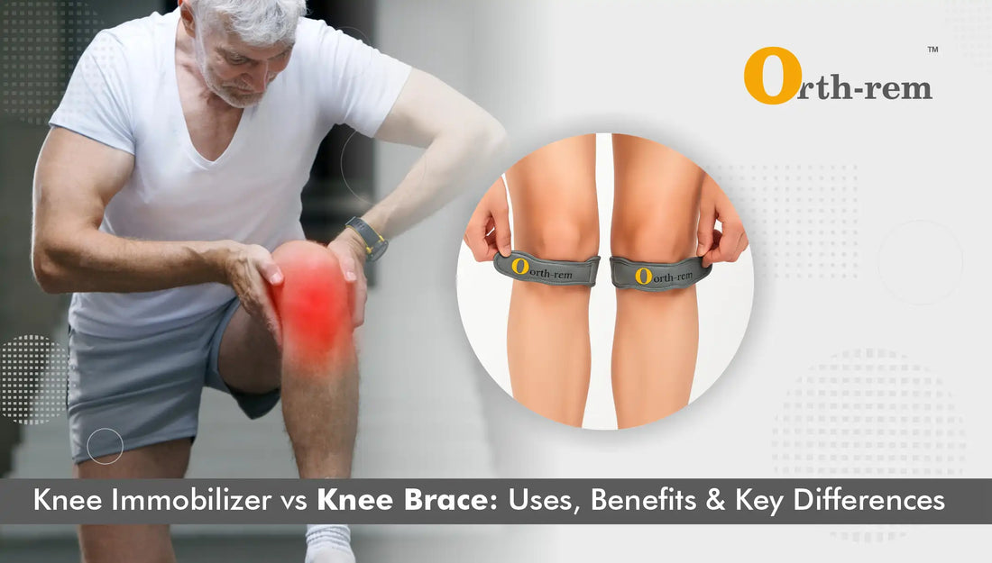 Knee Immobilizer vs Knee Brace