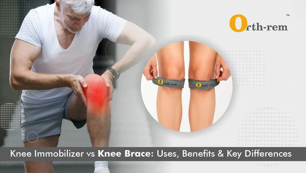 Knee Immobilizer vs Knee Brace: Uses, Benefits & Key Differences