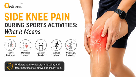 Side knee pain during sports activities caused by IT band syndrome, meniscus injury, and ligament sprains