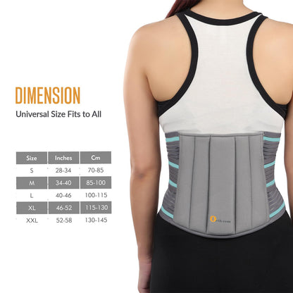 Back Support Brace for Men & Women | Lower Back Pain Relief Support Belt