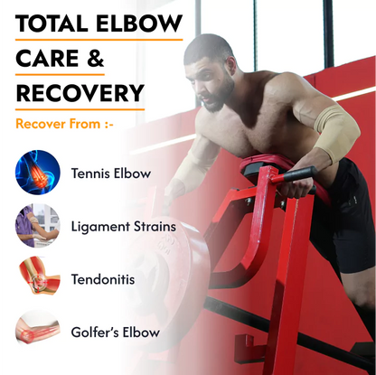 Elbow Support Brace for Men & Women (Pair)